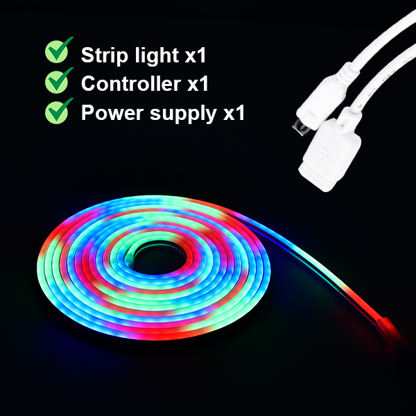 SM-LR4 Smart Flexible LED NEON Strip Light 3