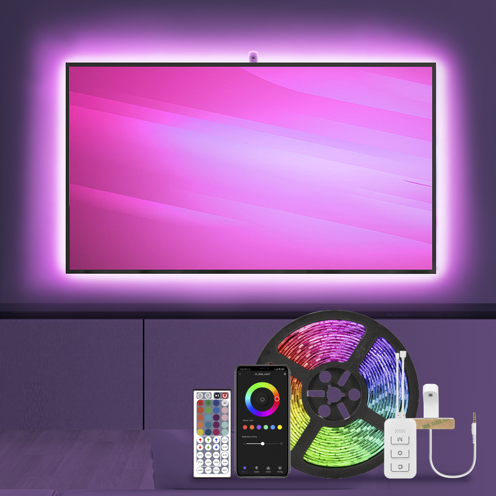 Smart-LR1321 TV RGB Lampu Latar TV sareng Kaméra (3)
